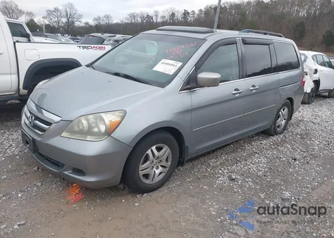 2006 Honda Odyssey Ex-L z USA, uszkodzony, nr VIN 5FNRL38606B012992
